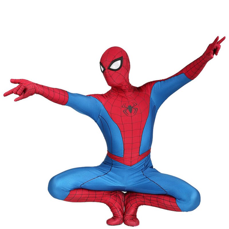 Spiderman PS4 Classic Suit Cosplay Costume Halloween X’mas Valentine’s day birthday gift comic-con game outfit - Image 6