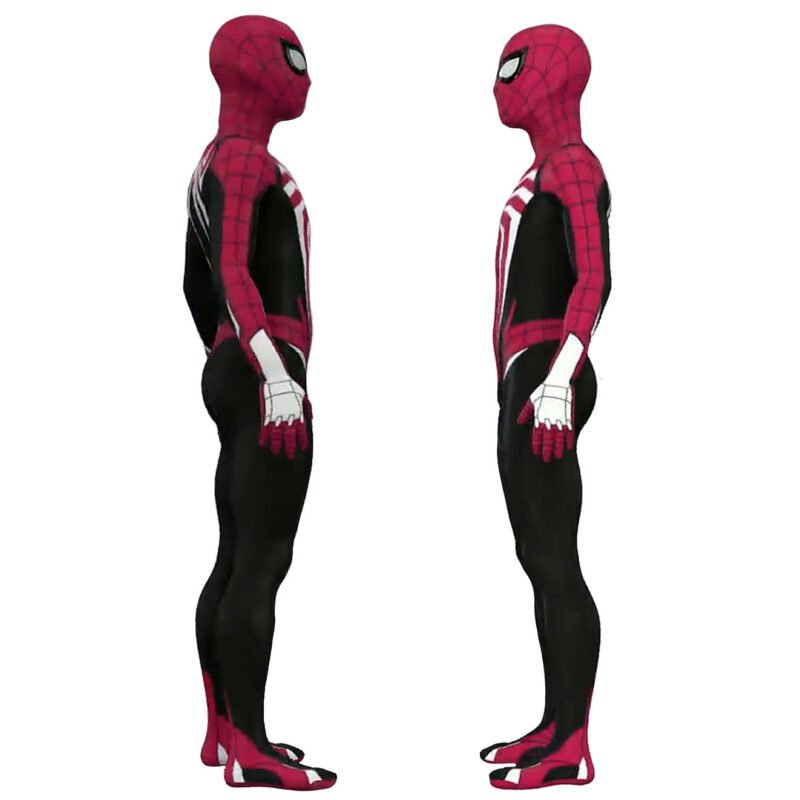 Spiderman PS4 Peter Parker Body Suit Cosplay Halloween costume Xmas birthday Valentine's day gift toys comic-con outfit - Image 3