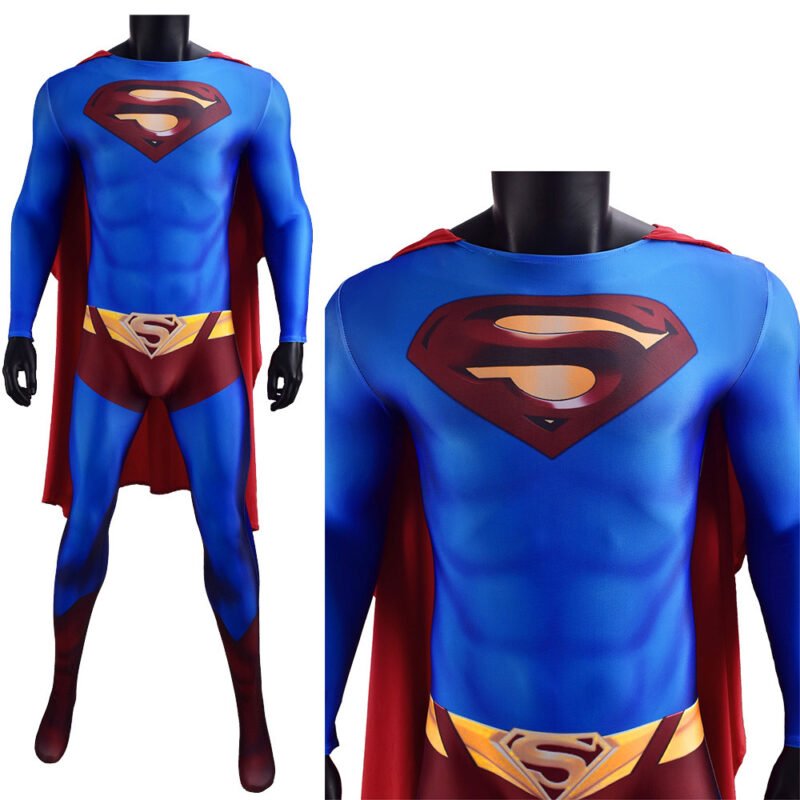 Superman Returns Clark Kent Superman Cosplay Costume Halloween X'mas Valentine's day birthday gift comic-con game outfit - Imagen 2