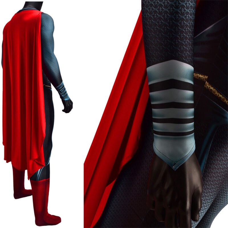 Superman: Man of Steel Superman Clark Kent Cosplay Costume Halloween X’mas Valentine’s day birthday gift comic-con game outfit - Image 2