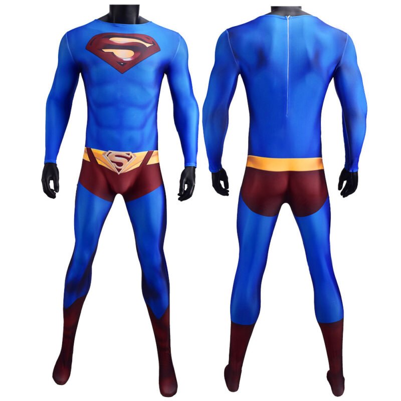 Superman Returns Clark Kent Superman Cosplay Costume Halloween X'mas Valentine's day birthday gift comic-con game outfit - Imagen 3