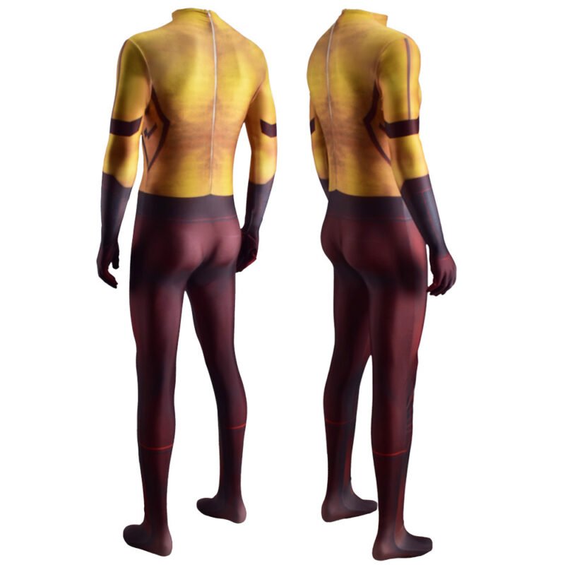 The Flash Season 3 Kid Flash Wally West Cosplay Costume Halloween X’mas Valentine’s day birthday gift comic-con game outfit - 图片 7