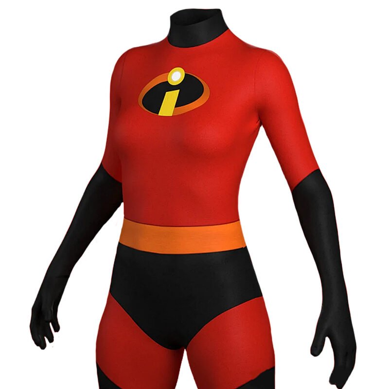 The Incredibles Mrs. Incredible Costume Cosplay Halloween Xmas birthday Valentine's day gift toys comic-con outfit - Image 4
