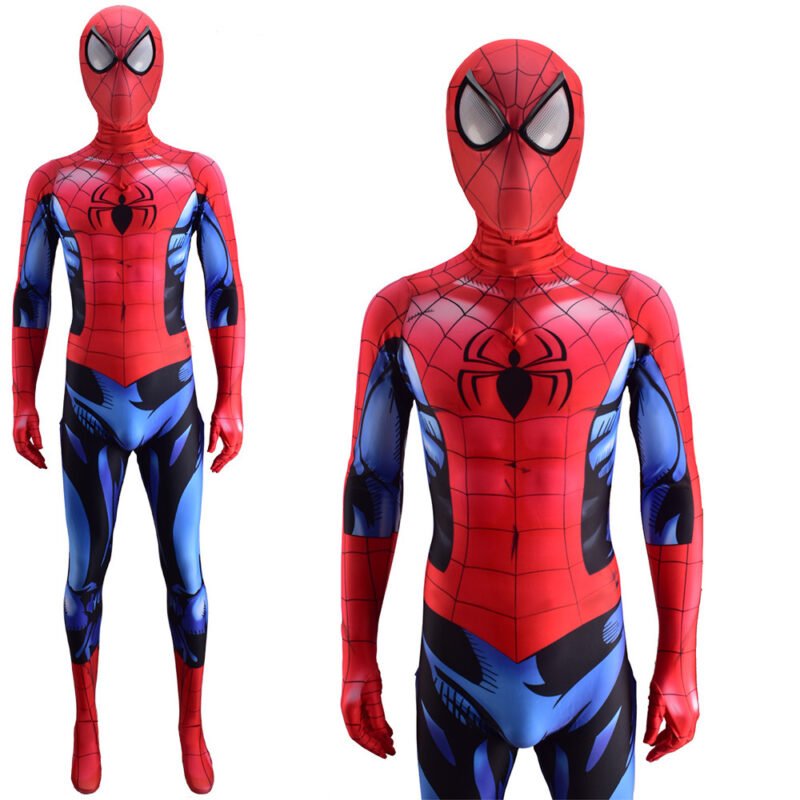 Ultimate Spider-Man Jumpsuit Spiderman Cosplay Costume Halloween X’mas Valentine’s day birthday gift comic-con game outfit - Image 2