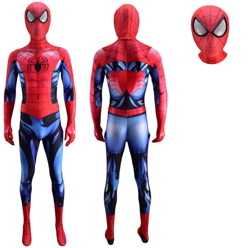 Ultimate Spider-Man Jumpsuit Spiderman Cosplay Costume Halloween X’mas Valentine’s day birthday gift comic-con game outfit
