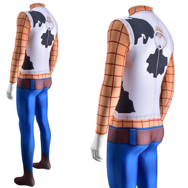 Toy Story I am Woody Cosplay Costume Halloween X’mas Valentine’s day birthday gift comic-con game outfit - Image 2