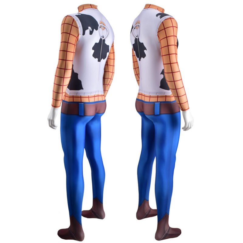 Toy Story I am Woody Cosplay Costume Halloween X’mas Valentine’s day birthday gift comic-con game outfit - Image 5