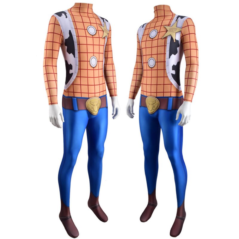 Toy Story I am Woody Cosplay Costume Halloween X’mas Valentine’s day birthday gift comic-con game outfit - Image 7