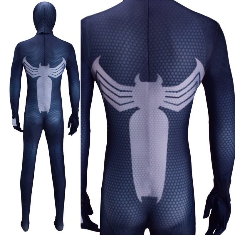 Venom Jumpsuit Superhero Bodysuit Cosplay Costume Halloween X’mas Valentine’s day birthday gift comic-con game outfit - Image 3