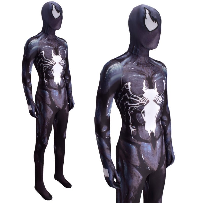Venom Symbiote Spiderman SuperHero Cosplay Costume Halloween X’mas Valentine’s day birthday gift comic-con game outfit - Image 7