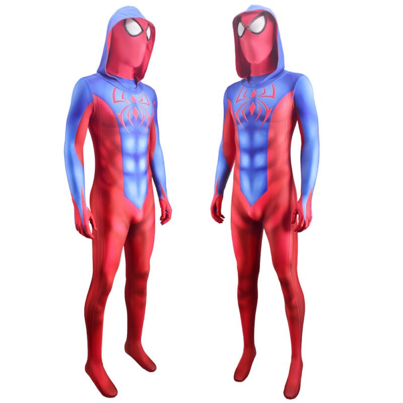 Ben Reilly: Scarlet Spider Cosplay Costume Halloween X’mas Valentine’s day birthday gift comic-con game outfit - Image 4