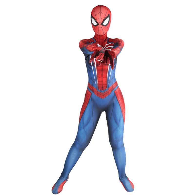 Women Spider-Man PS4 Costume Peter Parke Cosplay Costume Halloween X'mas Valentine's day birthday gift comic-con game outfit - Image 5