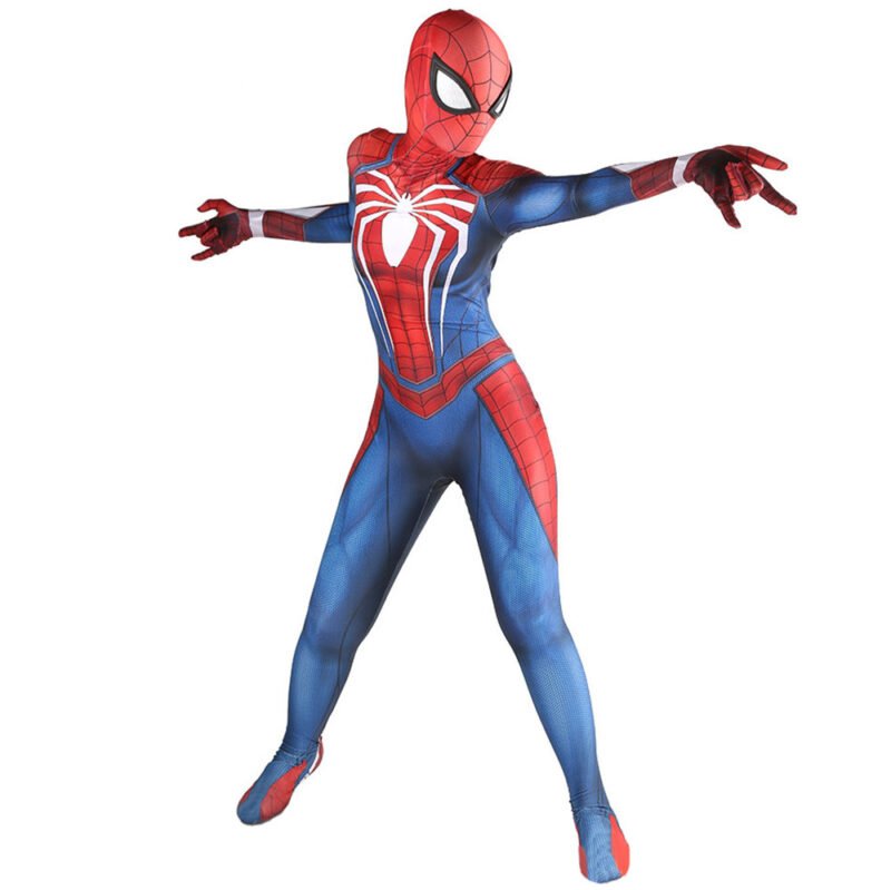 Women Spider-Man PS4 Costume Peter Parke Cosplay Costume Halloween X'mas Valentine's day birthday gift comic-con game outfit