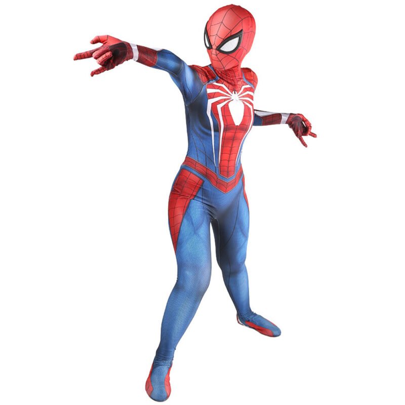 Women Spider-Man PS4 Costume Peter Parke Cosplay Costume Halloween X'mas Valentine's day birthday gift comic-con game outfit - Image 3