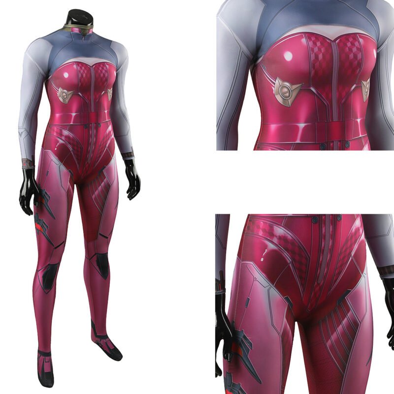 Game Final Fantasy VII Rebirth Aerith Cosplay Costume Halloween x'mas christmas birthday gift toys party make-up outfit - Image 2