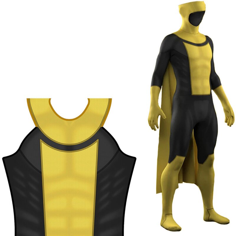 Invincible Superhero Omni-Man Cosplay Costume Nolan Grayson Yellow Jumpsuit Cosplay Costume Halloween x'mas christmas birthday gift toys party make-up outfit - Image 3