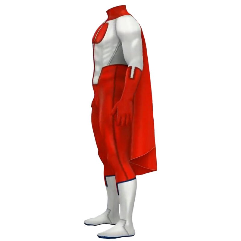 Invincible Superhero Omni-Man Cosplay Costume Nolan Grayson Red Jumpsuit Cosplay Costume Halloween x'mas christmas birthday gift toys party make-up outfit - Image 3