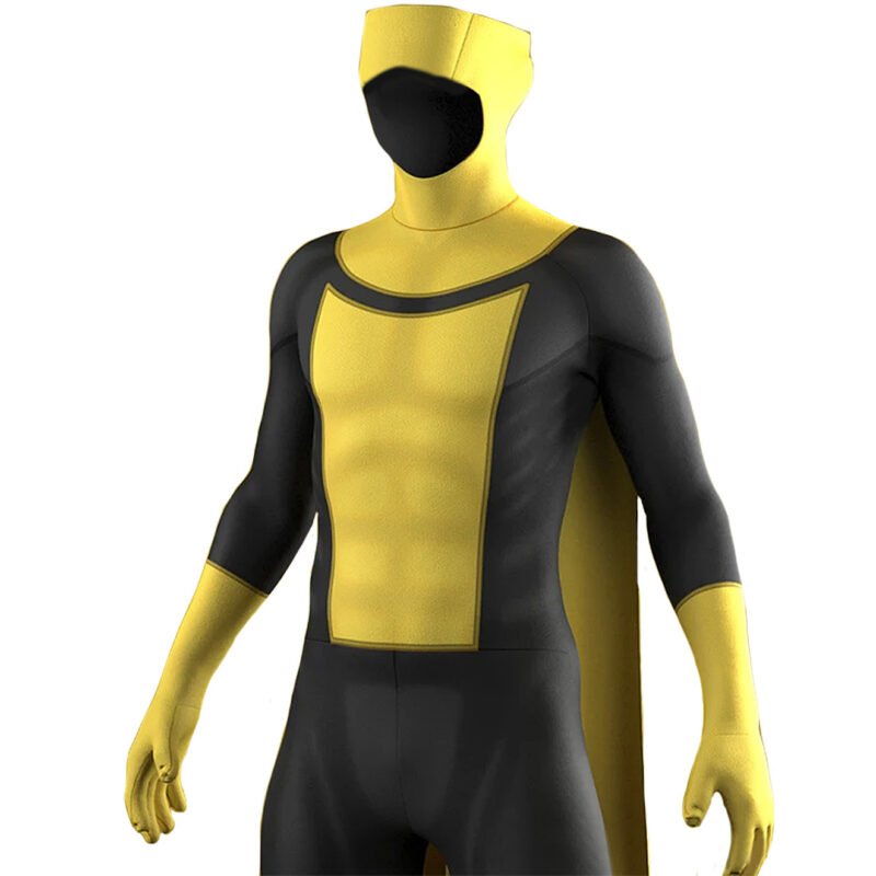 Invincible Superhero Omni-Man Cosplay Costume Nolan Grayson Yellow Jumpsuit Cosplay Costume Halloween x'mas christmas birthday gift toys party make-up outfit - Image 2