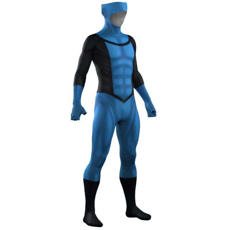 Invincible Superhero Omni-Man Cosplay Costume Nolan Grayson Blue Jumpsuit Cosplay Costume Halloween x'mas christmas birthday gift toys party make-up outfit - Image 5