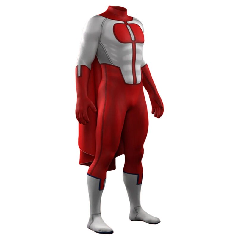 Invincible Superhero Omni-Man Cosplay Costume Nolan Grayson Red Jumpsuit Cosplay Costume Halloween x'mas christmas birthday gift toys party make-up outfit - Image 8