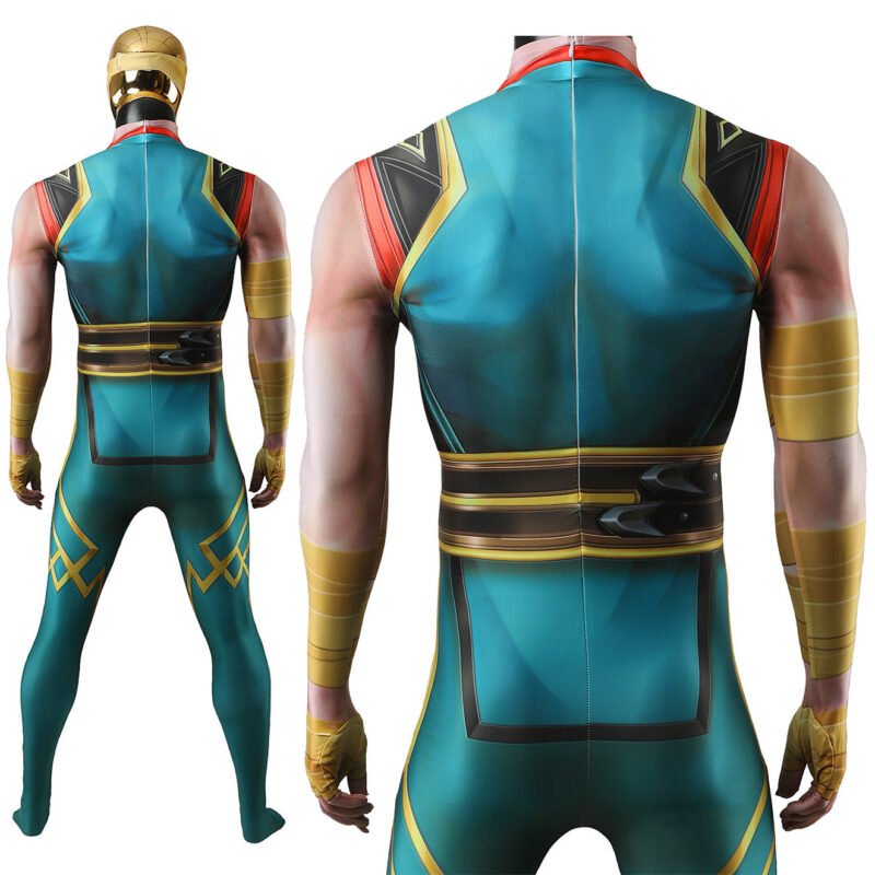 Marvel Rivals Iron Fist Costume Cosplay Halloween make-up costume xmas christmas gift toys comic-con outfit - Image 5