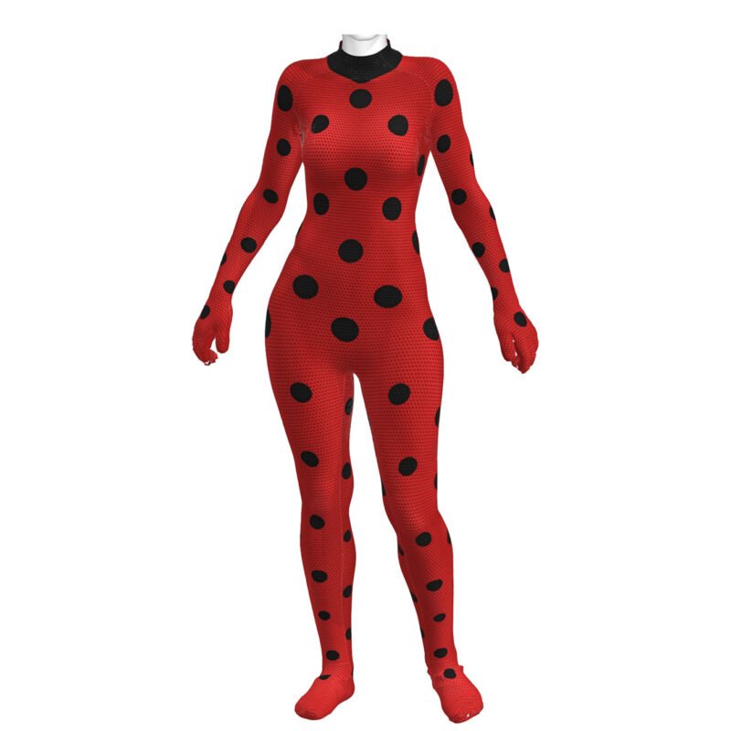 Miraculous Ladybug Jumpsuit Anime Cosplay Costume Halloween xmas birthday valentine’s day toys - Image 2
