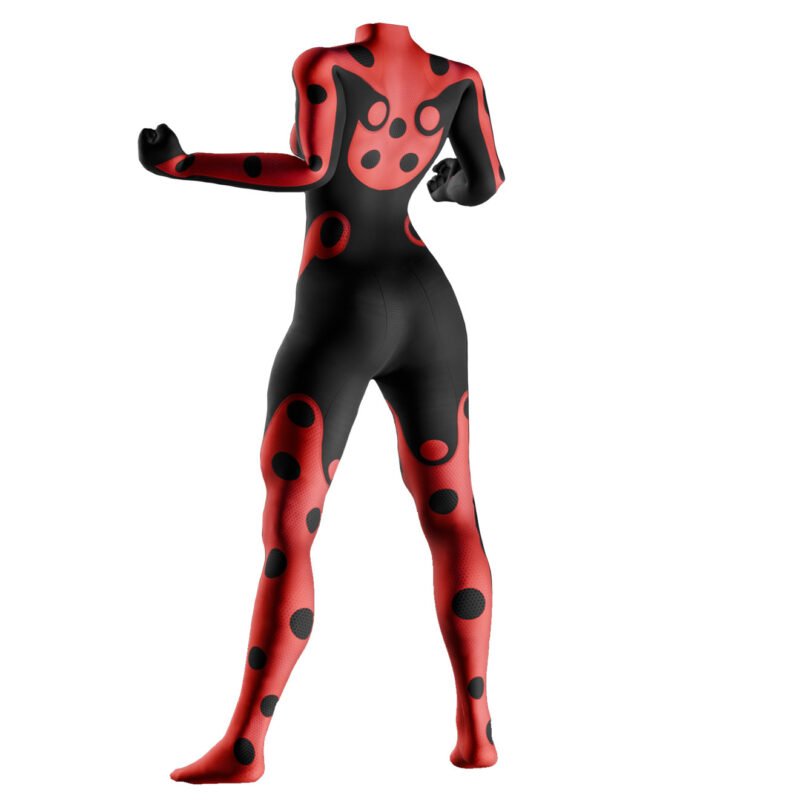 Miraculous Ladybug Cosplay Costume Miraculous Shadybug Jumpsuits Cosplay Halloween costume Xmas birthday Valentine's day gift toys comic-con outfit - Image 2