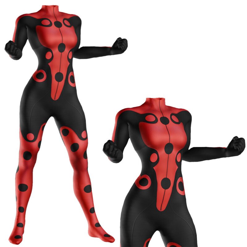 Miraculous Ladybug Cosplay Costume Miraculous Shadybug Jumpsuits Cosplay Halloween costume Xmas birthday Valentine's day gift toys comic-con outfit - Image 5