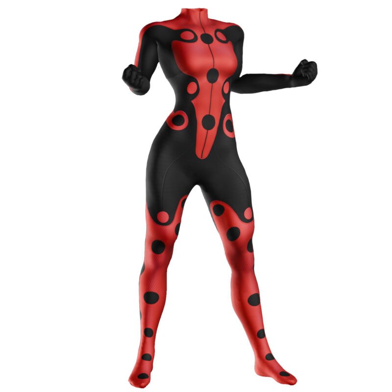 Miraculous Ladybug Cosplay Costume Miraculous Shadybug Jumpsuits Cosplay Halloween costume Xmas birthday Valentine's day gift toys comic-con outfit - Image 6