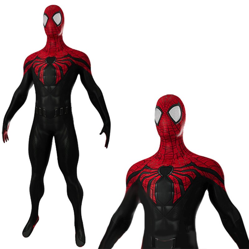Kids Men's Upgraded Ultimate Spiderman Jumpsuits Cosplay Halloween costume Xmas birthday Valentine's day gift toys comic-con outfit - Image 2