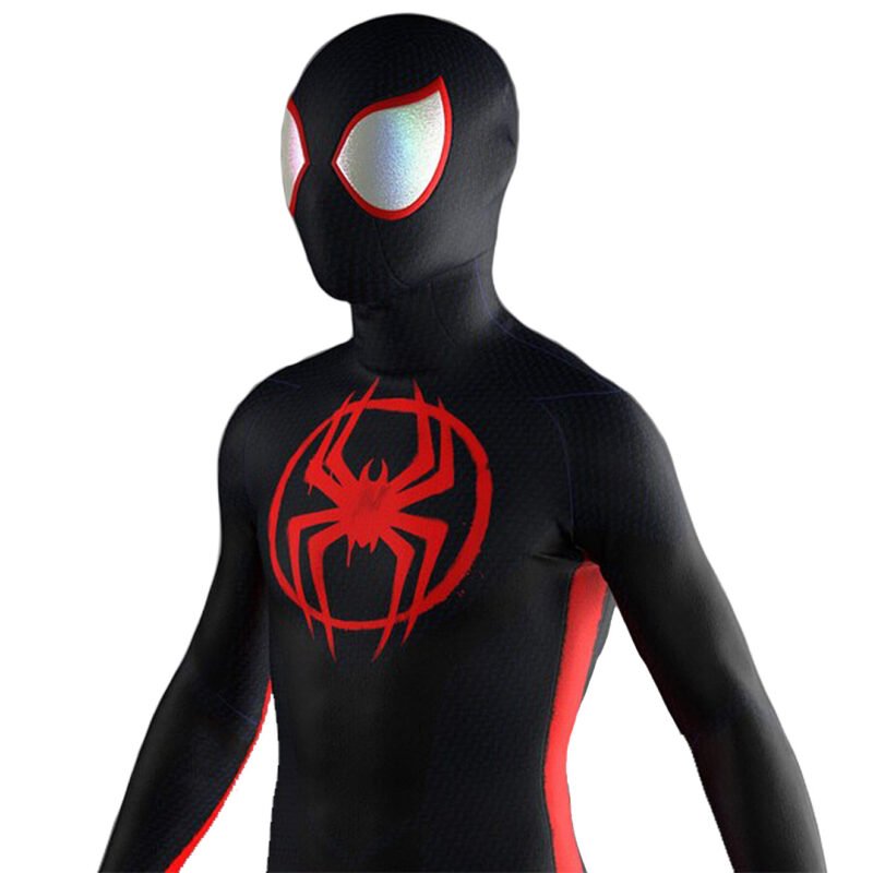 Miles Morales Costume Spider-Man Cosplay Halloween x'mas christmas birthday gift toys party make-up outfit - Image 3