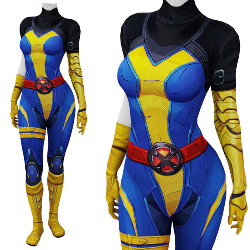 X-Men Jean Grey Bodysuit Marvel Girl Phoenix Cosplay Halloween costume Xmas birthday Valentine's day gift toys comic-con outfit - Image 2