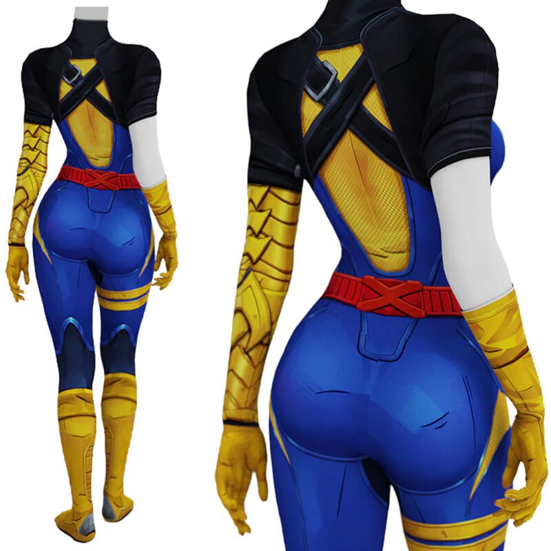 X-Men Jean Grey Bodysuit Marvel Girl Phoenix Cosplay Halloween costume Xmas birthday Valentine's day gift toys comic-con outfit - Image 3
