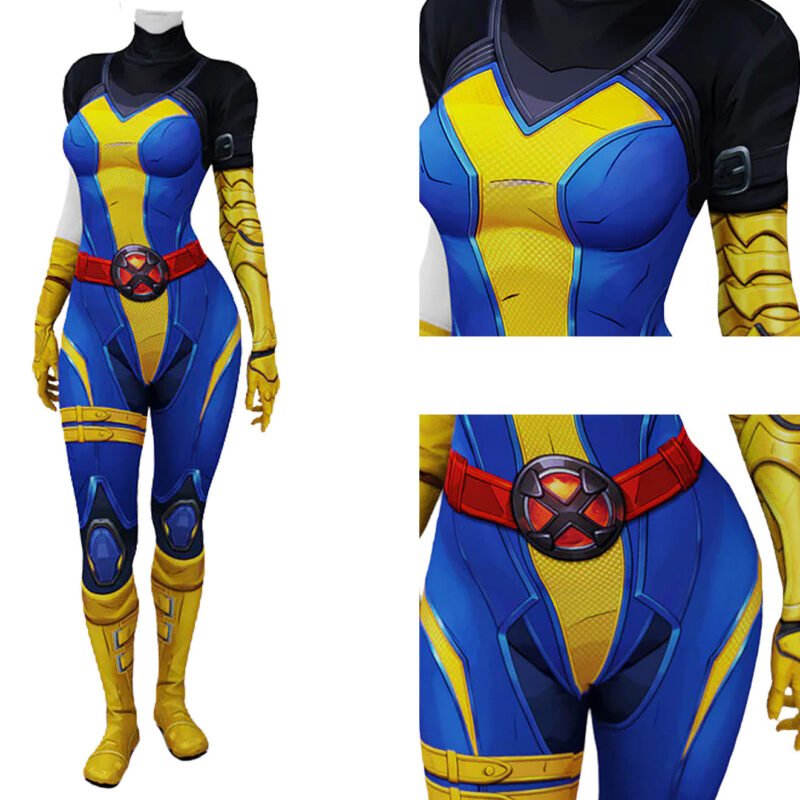 X-Men Jean Grey Bodysuit Marvel Girl Phoenix Cosplay Halloween costume Xmas birthday Valentine's day gift toys comic-con outfit - Image 6
