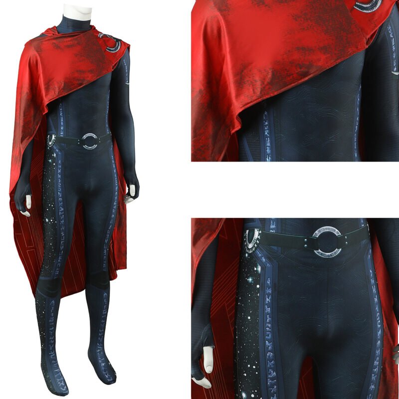 Agatha All Along Wiccan Cosplay Costume William Billy Maximoff Jumpsuit Cape Halloween costume deluxe X'mas birthday Valentine's day gift toys comic-con - Image 7