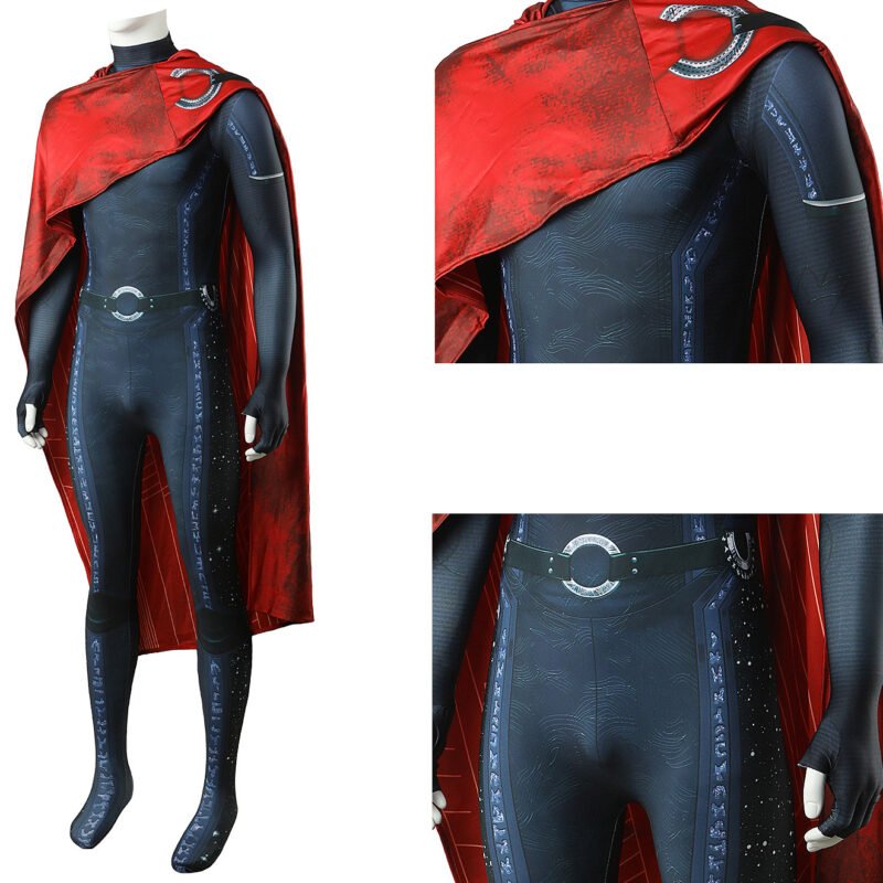 Agatha All Along Wiccan Cosplay Costume William Billy Maximoff Jumpsuit Cape Halloween costume deluxe X'mas birthday Valentine's day gift toys comic-con - Image 8