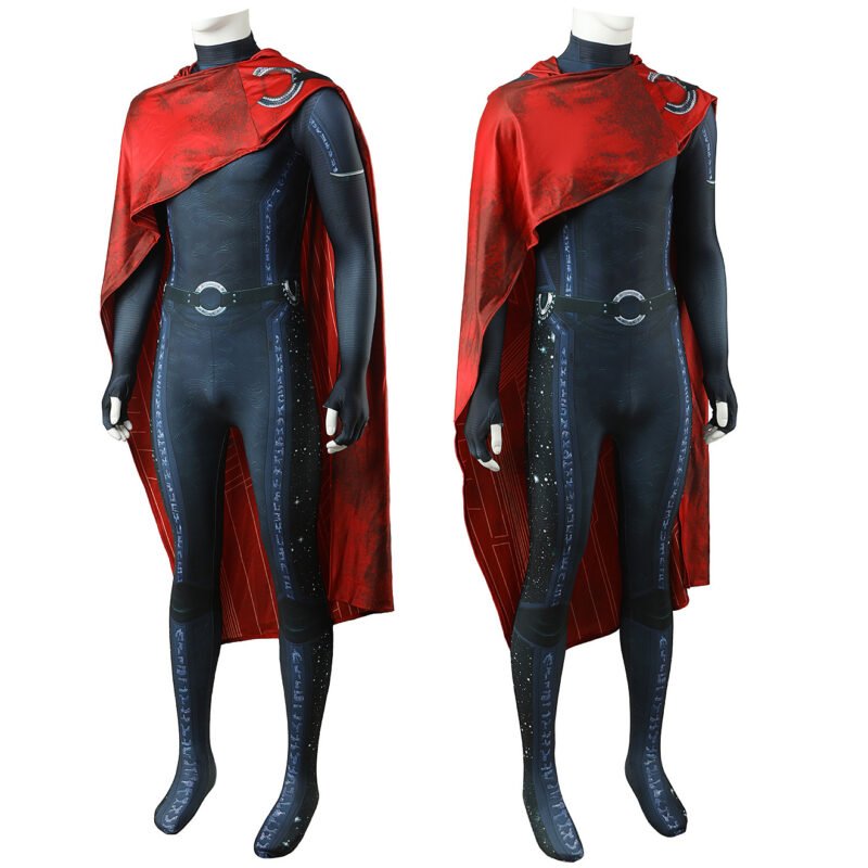 Agatha All Along Wiccan Cosplay Costume William Billy Maximoff Jumpsuit Cape Halloween costume deluxe X'mas birthday Valentine's day gift toys comic-con - Image 4