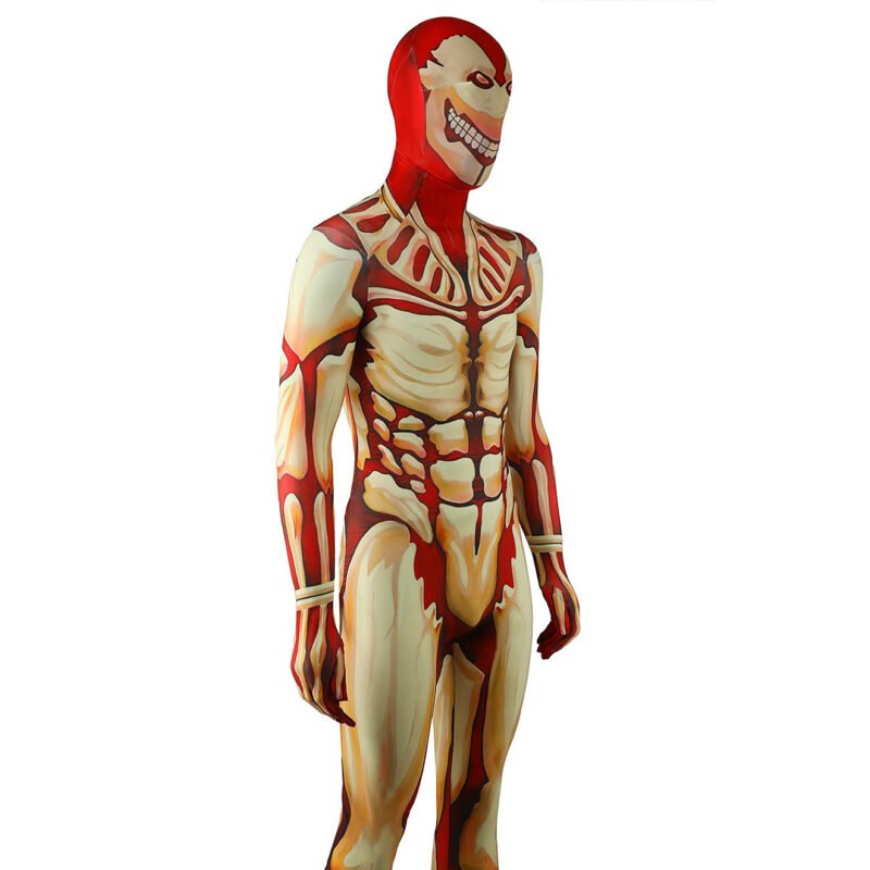 Anime The Armored Titan Jumpsuit Mask Cosplay Costume Halloween x’mas christmas birthday gift toys party make-up outfit - Image 5