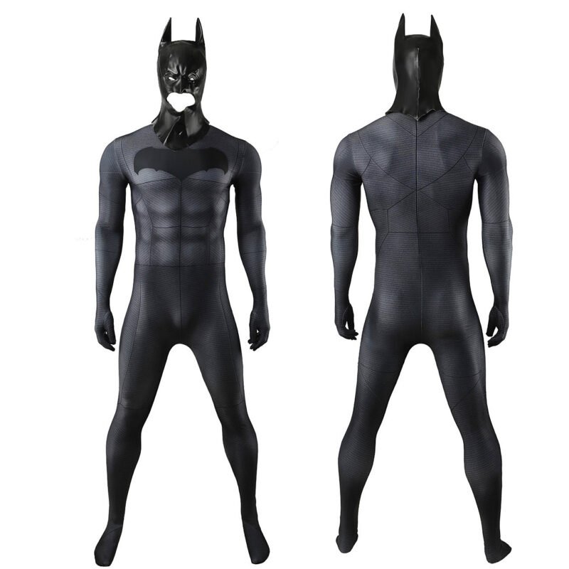 Batman v Superman Dawn of Justice Batman Bruce Wayne Jumpsuit Cosplay Costume Halloween x’mas christmas birthday gift toys party make-up outfit - Image 2