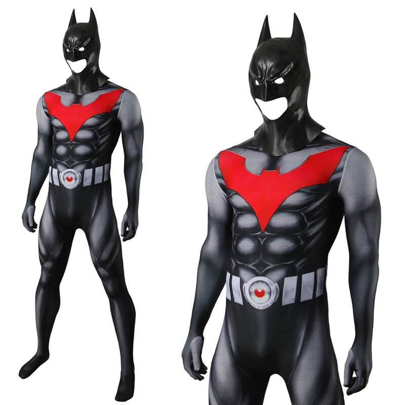 Batman Beyond Terry McGinnis Jumpsuit Cosplay Costume Halloween x’mas christmas birthday gift toys party make-up outfit - Image 3