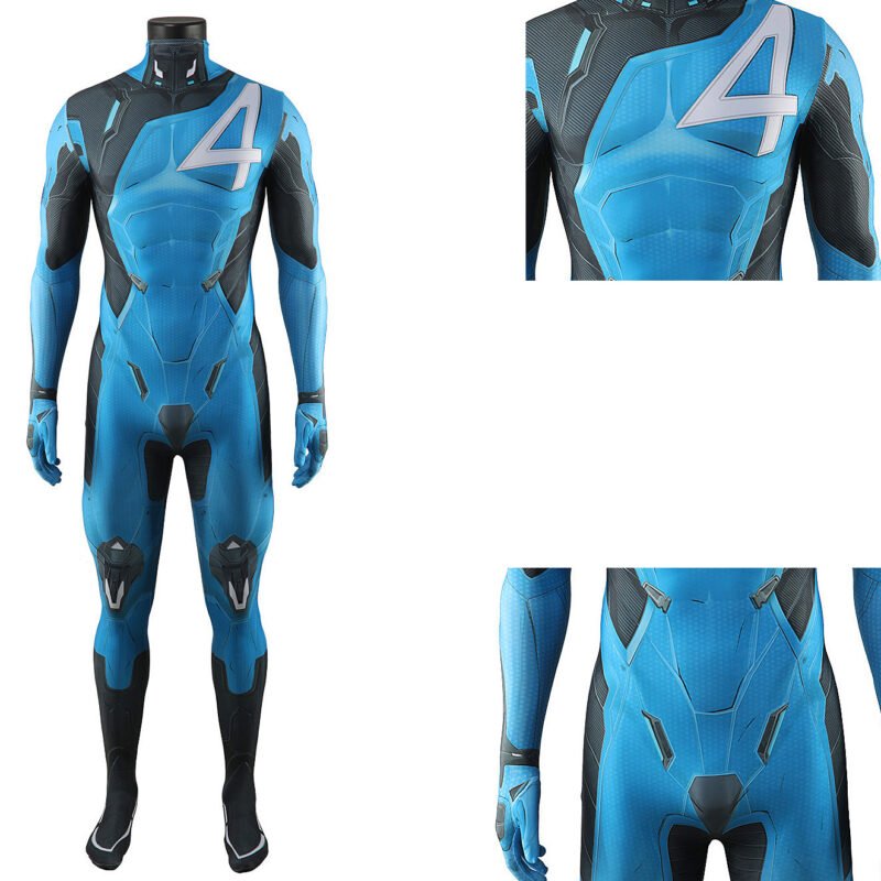 The Fantastic Four First Steps Mister Fantastic First Family Skin Bodysuit Reed Richards Cosplay Costume Halloween costume deluxe X'mas birthday Valentine's day gift toys comic-con - Image 7