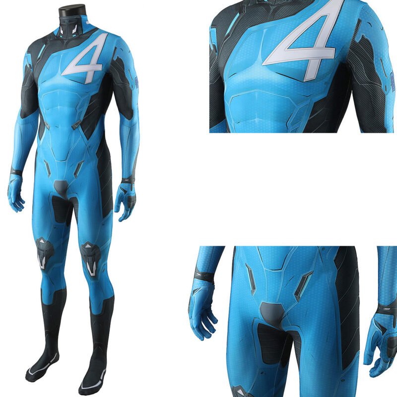 The Fantastic Four First Steps Mister Fantastic First Family Skin Bodysuit Reed Richards Cosplay Costume Halloween costume deluxe X'mas birthday Valentine's day gift toys comic-con - Image 3