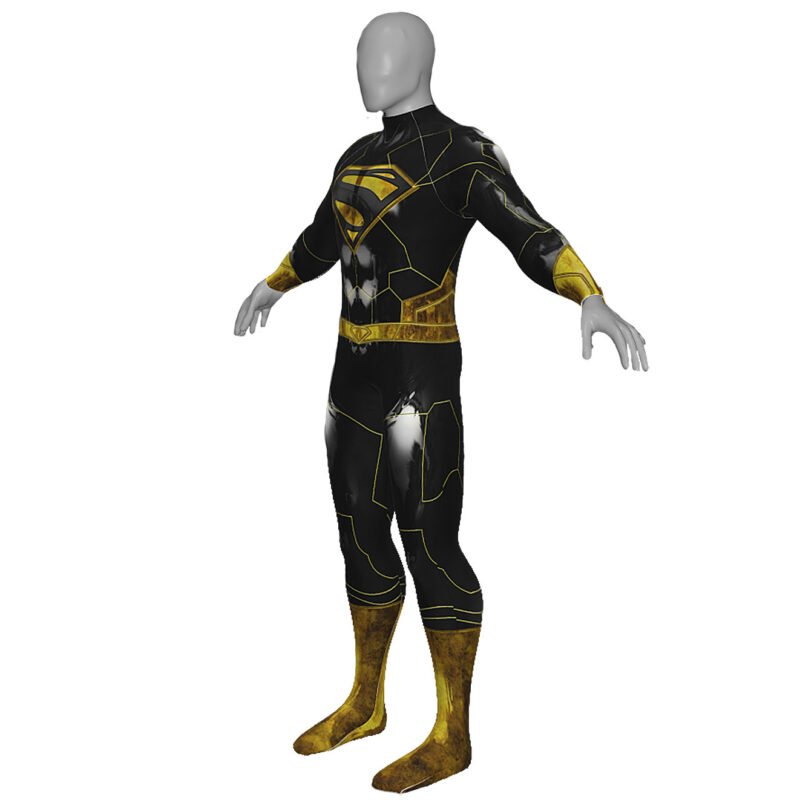 Superman V4 Jumpsuit Cosplay Costume Halloween x’mas christmas birthday gift toys party make-up outfit - Image 3