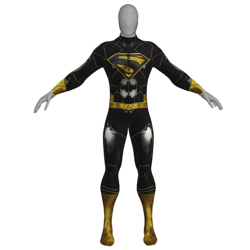 Superman V4 Jumpsuit Cosplay Costume Halloween x’mas christmas birthday gift toys party make-up outfit - Image 5