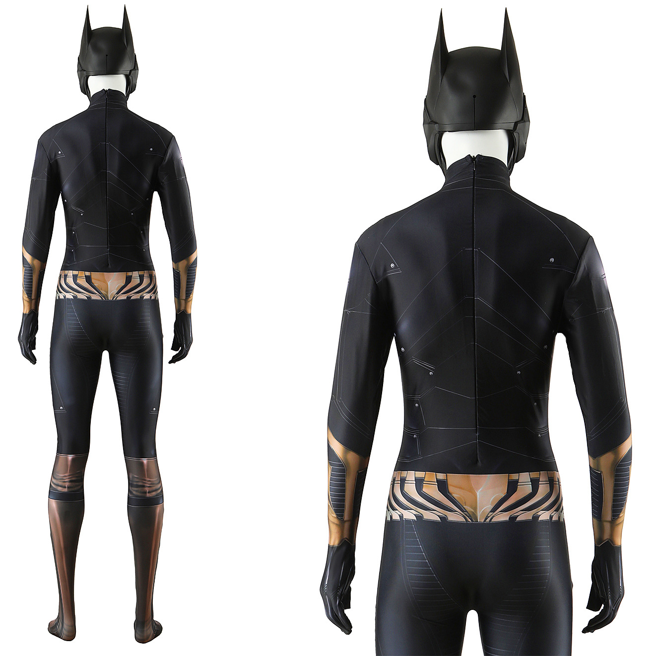 Batwoman Bodysuit Batman: Arkham Knight Cosplay Costume Halloween x’mas christmas birthday gift toys party make-up outfit - Image 8