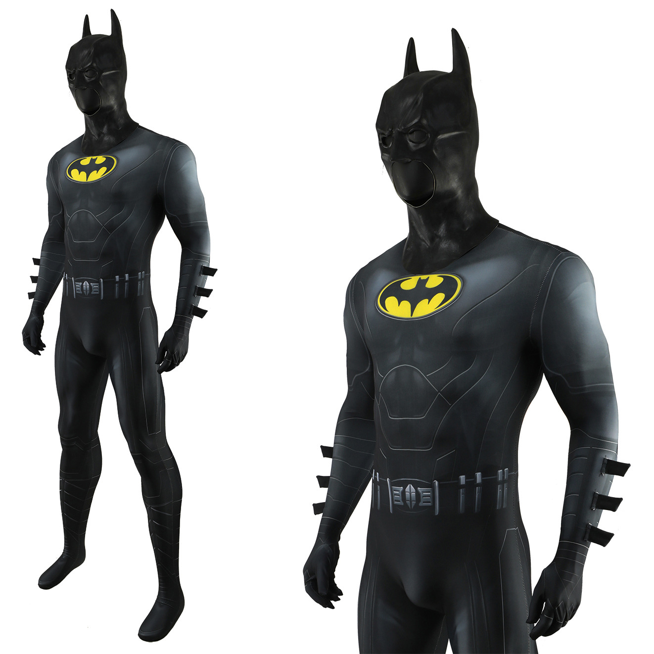 Batman Jumpsuit Bruce Wayne Flash Bodysuits Cosplay Costume Halloween x’mas christmas birthday gift toys party make-up outfit - Image 2