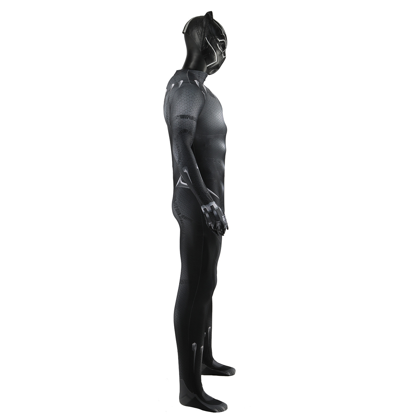 Black Panther Suit T'Challa Cosplay Costume Halloween x’mas christmas birthday gift toys party make-up outfit - Image 4