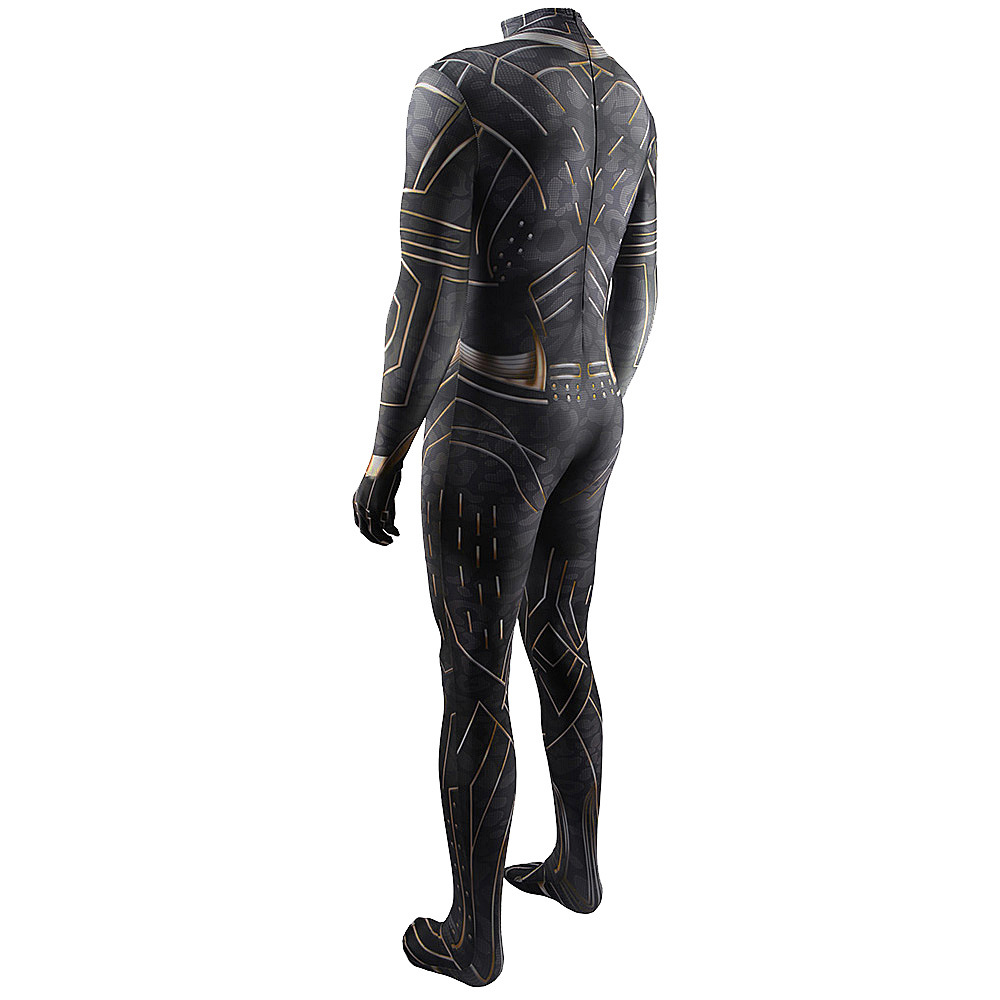 Black Panther Jumpsuit Killmonger Superhero Cosplay Costume Halloween x’mas christmas birthday gift toys party make-up outfit - Image 7