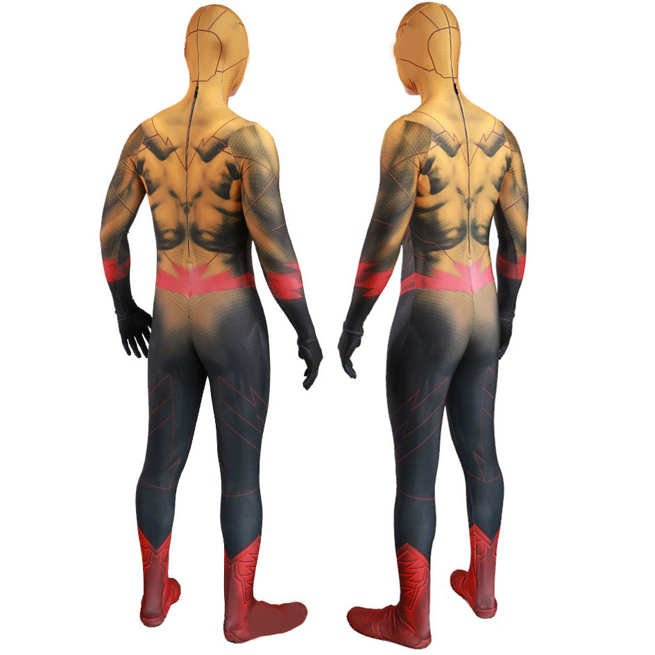 The Flash Barry Allen Reverse Cosplay Costume Halloween x’mas christmas birthday gift toys party make-up outfit - Image 6