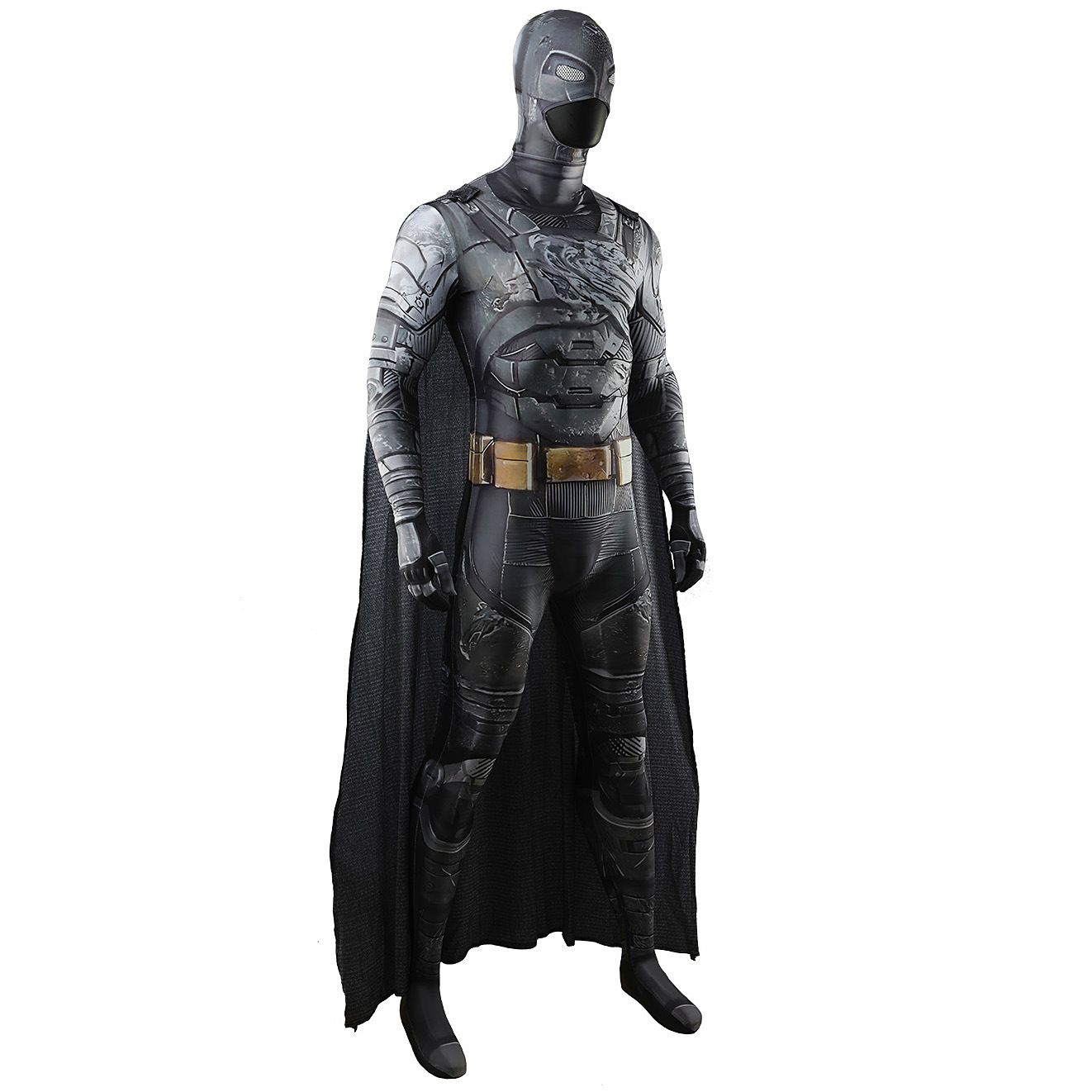 Battle Damaged Armored Batman Cosplay Costume Superhero Halloween x’mas christmas birthday gift toys party make-up outfit - Image 7